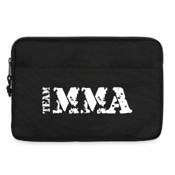 team mma Kämpfer Oktagon Kampfsport Logo Verein - Laptoptasche 13" - Schwarz - Vorne