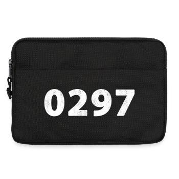 0297 Aalsmeer, Mijdrecht, Uithoorn, Vinkeveen, Wilnis - Sacoche pour ordinateur portable 13 pouces - noir - Devant