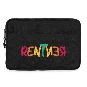 Rentner - Laptoptasche 13" - Schwarz - Vorne
