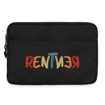 Rentner - Laptoptasche 13" - Schwarz - Vorne