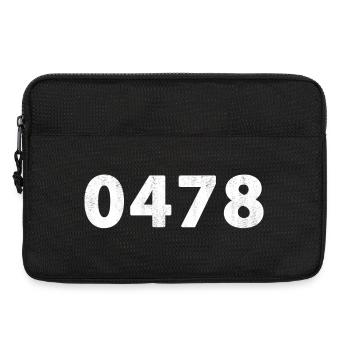 0478 Venray, Horst, Gennep, Bergen, Well, Meerlo - Sacoche pour ordinateur portable 13 pouces - noir - Devant
