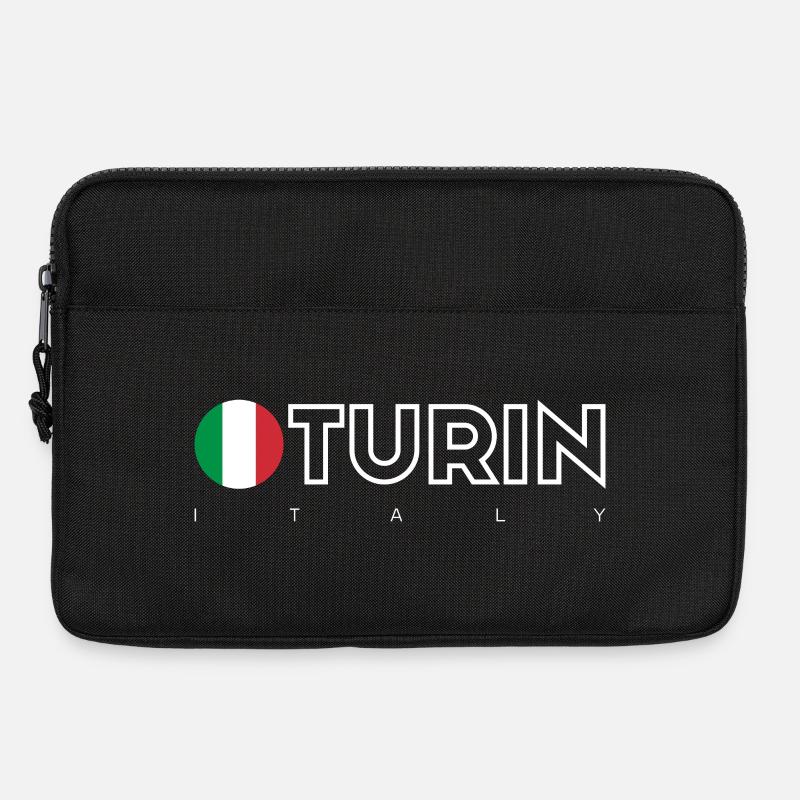 Turin - Laptoptasche 13" - Schwarz