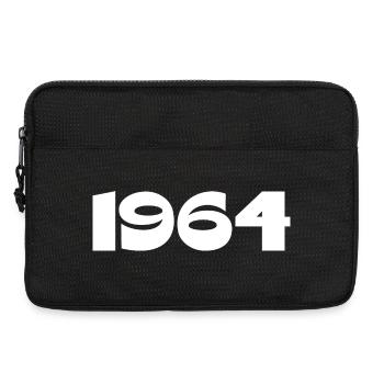 Personnaliser 1964 60e anniversaire modèle - Sacoche pour ordinateur portable 13 pouces - noir - Devant