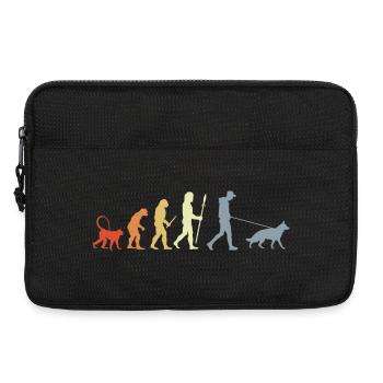 German Shepherd Owner Evolution - Laptoptasche 13" - Schwarz - Vorne