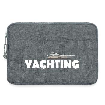 YACHTING - Laptoptasche 13" - Grau meliert - Vorne