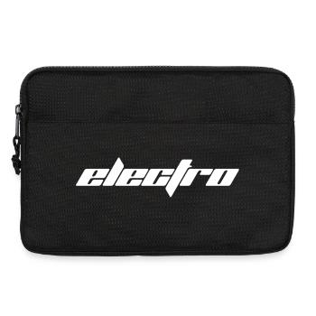 Conception de logo de musique électro - Sacoche pour ordinateur portable 13 pouces - noir - Devant