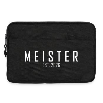 Master est. 2026 - Sacoche pour ordinateur portable 13 pouces - noir - Devant