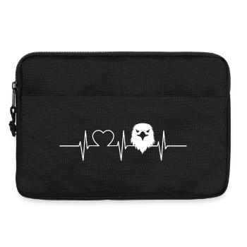 Adler - Laptoptasche 13" - Schwarz - Vorne