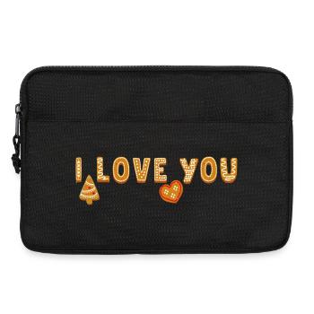 I Love You - Laptop bag 13" - black - Front