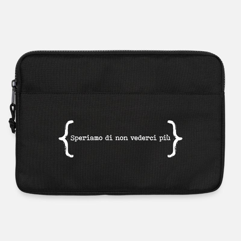 En espérant que - Sacoche pour ordinateur portable 13 pouces - noir