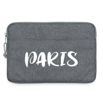 PARIS - Laptoptasche 13" - Grau meliert - Vorne