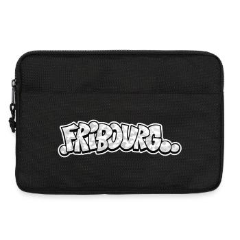 Fribourg Camo Graffiti - Laptoptasche 13" - Schwarz - Vorne