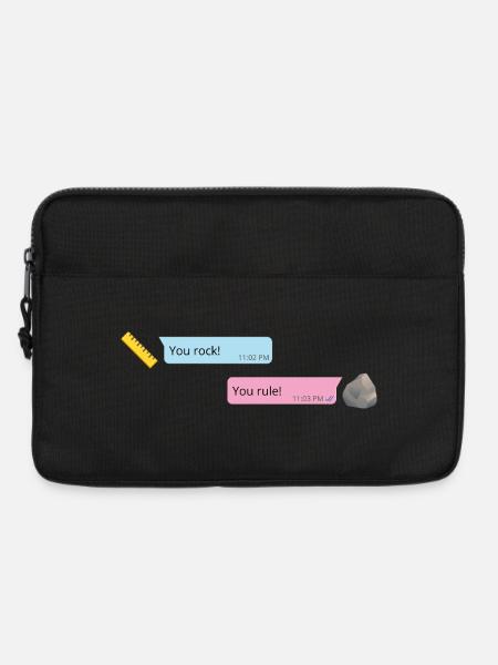 Rock & Rule - Laptoptasche 13" - Schwarz