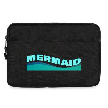 Mermaid - Laptop bag 13" - black - Front
