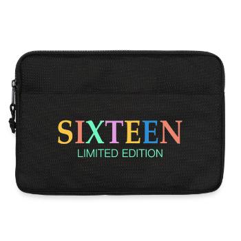 16e anniversaire Édition Limitée Vintage - Sacoche pour ordinateur portable 13 pouces - noir - Devant
