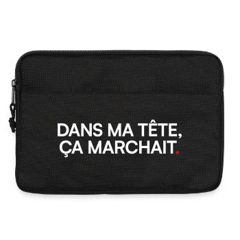 IN MEINEM KOPF HAT ES FUNKTIONIERT. | Humor - Laptoptasche 13" - Schwarz - Vorne