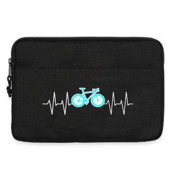 Cyclisme Heartbeat - Sacoche pour ordinateur portable 13 pouces - noir - Devant
