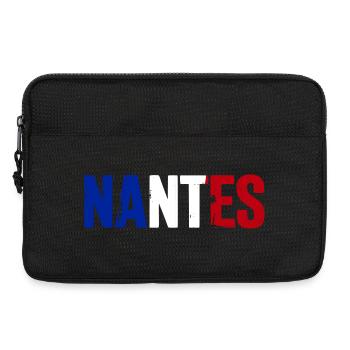 Nantes, France - Sacoche pour ordinateur portable 13 pouces - noir - Devant