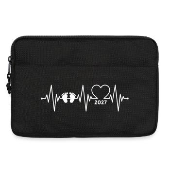 Bébé 2027 - Sacoche pour ordinateur portable 13 pouces - noir - Devant