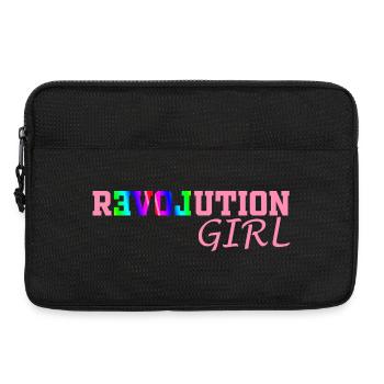 Fille de la Révolution - Sacoche pour ordinateur portable 13 pouces - noir - Devant