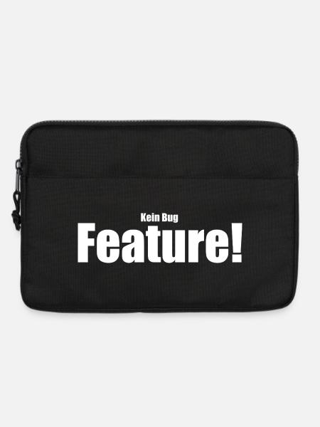 Kein Bug Feature! - Laptoptasche 13" - Schwarz