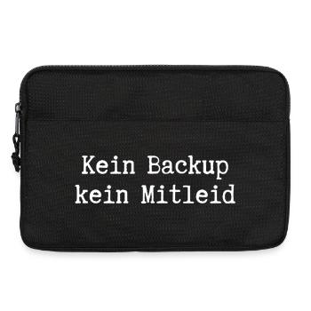 No Ticket No Support Informatiker IT Administrator - Laptoptasche 13" - Schwarz - Vorne