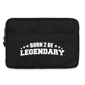 Né 2 être légendaire - Sacoche pour ordinateur portable 13 pouces - noir - Devant