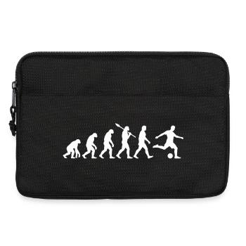 Evolution Fußball - Laptoptasche 13" - Schwarz - Vorne