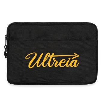 Ultreia | Pfeil | Camino de Santiago | Jakobsweg - Laptoptasche 13" - Schwarz - Vorne