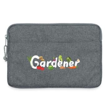 Jardinier Jardin jardinier - Sacoche pour ordinateur portable 13 pouces - gris chiné - Devant