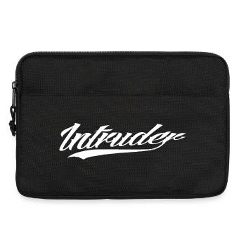 intrus hacker intrus clan sticker ordinateur - Sacoche pour ordinateur portable 13 pouces - noir - Devant