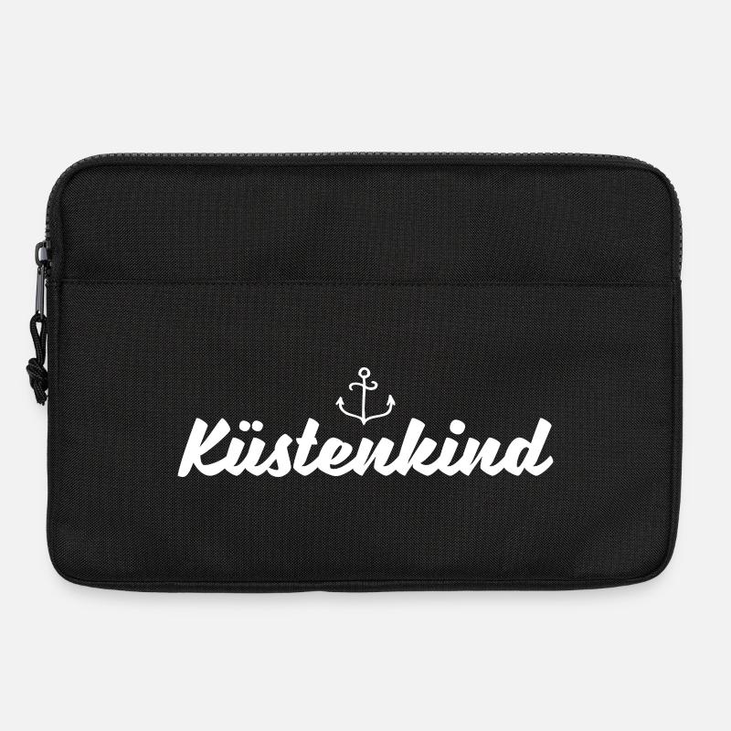Küstenkind - Laptoptasche 13" - Schwarz