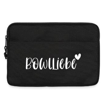 Bowl Bowlliebe Foodie Smoothie Geschenk - Laptoptasche 13" - Schwarz - Vorne
