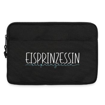 Eisprinzessin Eislauf Schlittschuhe Geschenk - Laptoptasche 13" - Schwarz - Vorne
