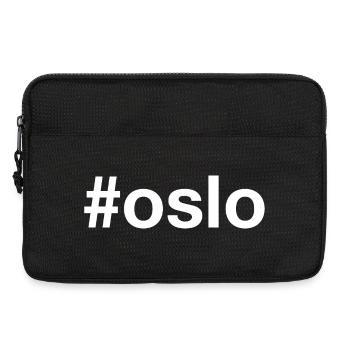 OSLO Norvège Norwegen Hashtag - Sacoche pour ordinateur portable 13 pouces - noir - Devant