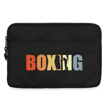 Boxing Vintage Look - Laptop bag 13" - black - Front