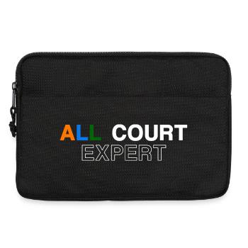 Maillot de tennis All Court Terre battue Gazon Hard Court - Sacoche pour ordinateur portable 13 pouces - noir - Devant