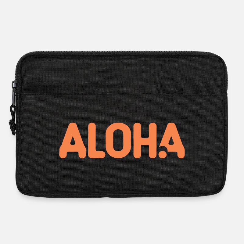 Aloha - Laptoptasche 13" - Schwarz