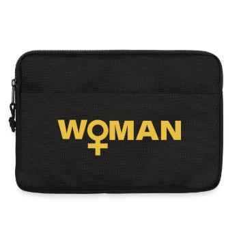FEMME - Sacoche pour ordinateur portable 13 pouces - noir - Devant