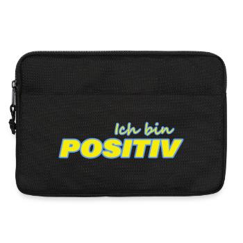 POSITIF - Sacoche pour ordinateur portable 13 pouces - noir - Devant