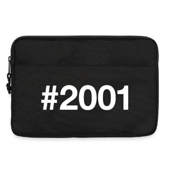 2001 Hashtag 25 ans 25 ans - Sacoche pour ordinateur portable 13 pouces - noir - Devant