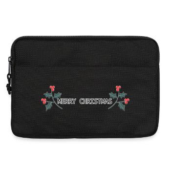 Merry Christmas - Laptoptasche 13" - Schwarz - Vorne