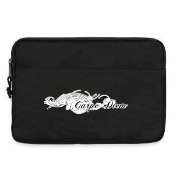 Carpe Diem - Laptop bag 13" - black - Front