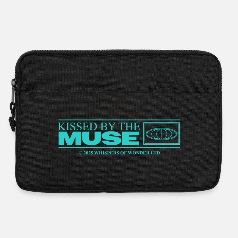 Inspiriert & Kreativ – Ästhetisches Statement - Laptoptasche 13" - Schwarz