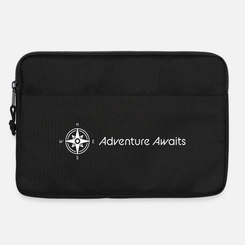 Adventure Compass Design - Laptop bag 13" - black