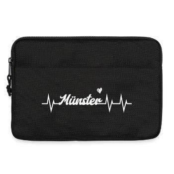 Heartbeat Münster - Sacoche pour ordinateur portable 13 pouces - noir - Devant
