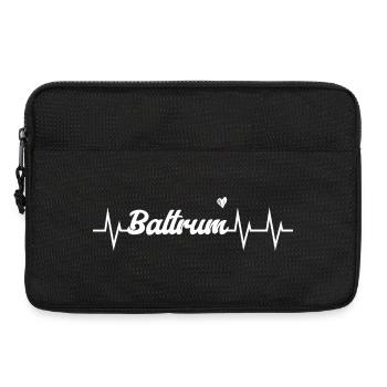 Battement de cœur Baltrum - Sacoche pour ordinateur portable 13 pouces - noir - Devant