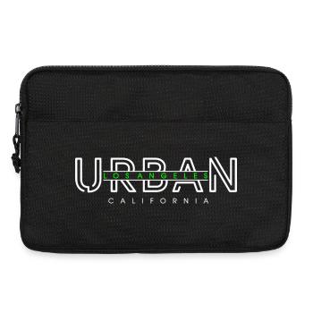Style urbain de LosAngeles - Sacoche pour ordinateur portable 13 pouces - noir - Devant