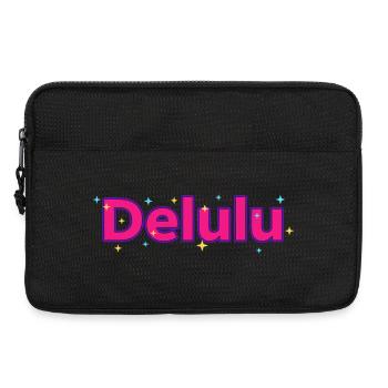 Delulu Vibes - Laptop bag 13" - black - Front