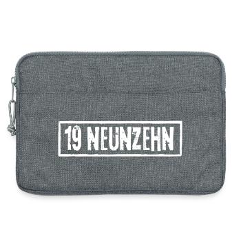 19 Nineteen Years of Rock Grunge - Laptop bag 13" - heather grey - Front